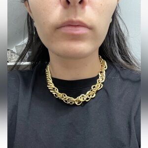 Mango Gold Link Necklace